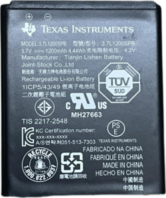 Texas Instruments N2BT/BKT/B Kablosuz Batarya