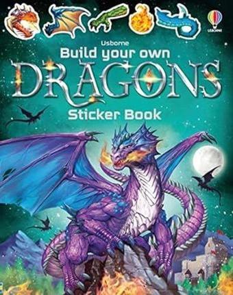 Build Your Own Dragons Sticker Book - Simon Tudhope - Usborne