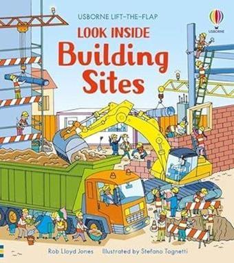 Look Inside Building Sites - Rob Lloyd Jones - Usborne