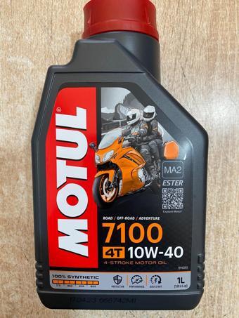 Motul 7100 4T 10W-40 1L %100 synthetıc MA2 Ü.Y.2023