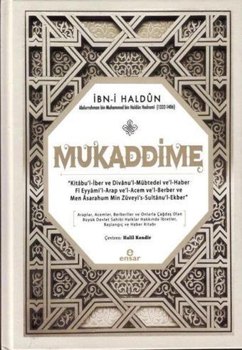 Mukaddime - İbn-i Haldun - Ensar Neşriyat