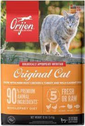 Orijen Cat & Kitten Tahılsız Yavru ve Yetişkin Kedi Maması 5400 G