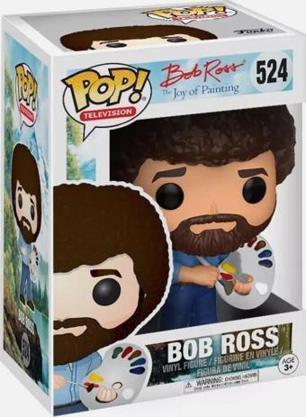 Funko Pop! Television: Bob Ross Figure 524