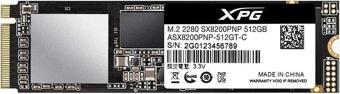 Adata xpg 512gb SX8200 Pro 3500/2300Mb M.2 PCIe Ssd-ASX8200PNP-512GT-C