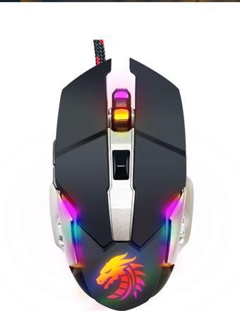 Polosmart Pgm24 Kablolu Gaming Mouse + Mouse Pad