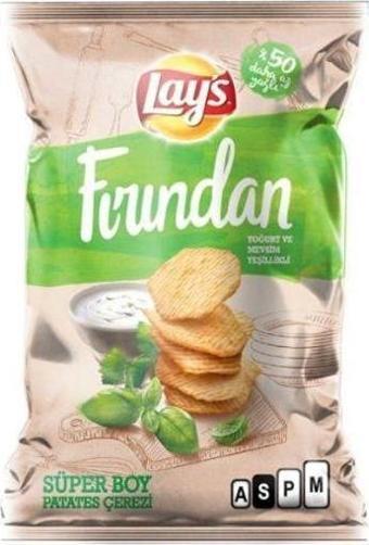 Lay-s Fırından Yoğurt Meyveli Yeşillikli Süper Boy 99 Gr. ( Cips ) (2'li)