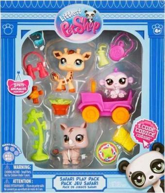 Littlest Pet Shop Minişler Safari Oyun Seti S1 00524