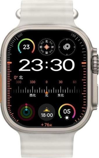 Jhy Smart Watch Ultra 2 White  Akıllı Saat