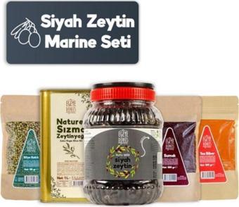 Egeye Dönüş Siyah Zeytin Marine Seti