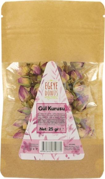 Egeye Dönüş Yeni Mahsül Tomurcuk Gonca Pembe Gül Kurusu (BİTKİ ÇAYI) - 25 Gr. 1. Kalite (YÜKSEK AROMA)