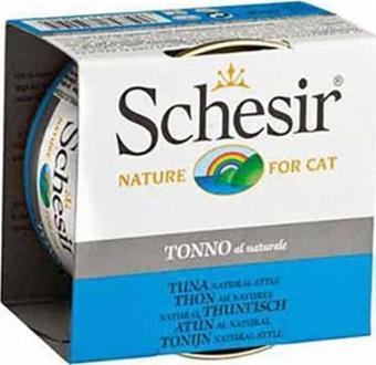 Schesir Ton Balıklı Soslu Yetişkin Kedi Konservesi 6 Adet 85 Gr