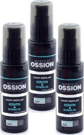 Morfose Ossion  Keratinli Saç Bakım Serumu 75ml X 3 Adet