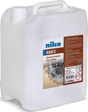 Nilco BANEX 5 L/6,6 KG ASİDİK GÜÇLÜ FORMÜLLÜ KİREÇ, ÇİMENTO, PAS TEMİZLİK ÜRÜNÜ