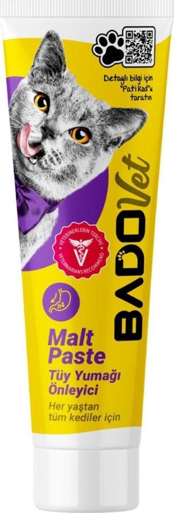 Bado Kedi Besin Takviyesi Malt Paste Tüp 100GR