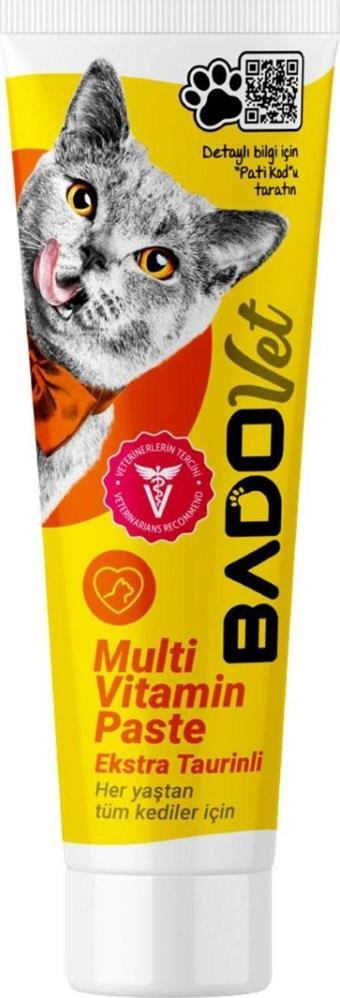 Bado Kedi Besin Takviyesi Multivitamin Paste Tüp 100GR