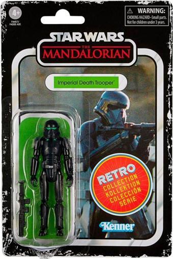 Star Wars: The Mandalorian - Imperial Death Trooper Retro Aksiyon Figürü