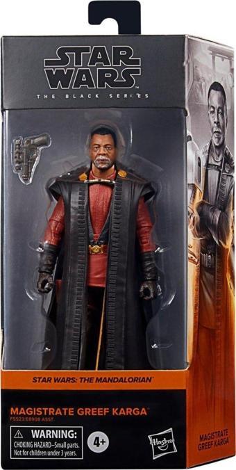 Star Wars: The Mandalorian - The Black Series Magistrate Greef Karga Aksiyon Figürü