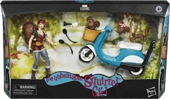 Marvel Legends Squirrel Girl on Scooter Aksiyon Figür Seti