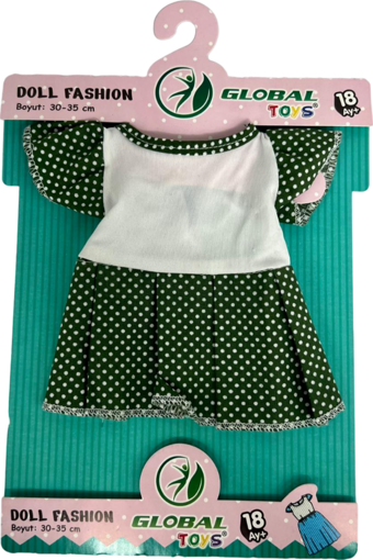 Global Toys Roza Bebek Fashion Elbise