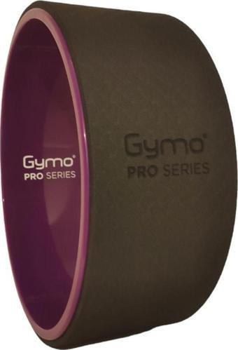 Gymo Pro Series Yoga Pilates Tekerleği Yoga Wheel 33cm Mor x Siyah