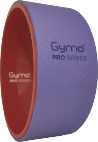 Gymo Pro Series Yoga Pilates Tekerleği Yoga Wheel 33cm Pembe x Mor