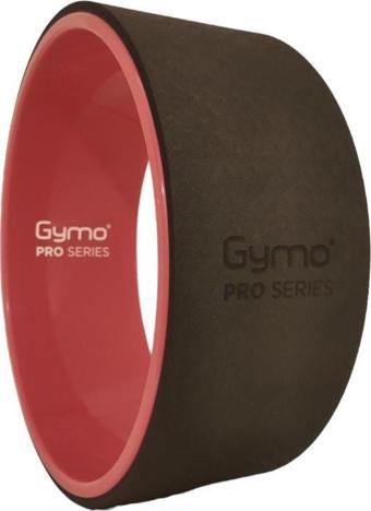 Gymo Pro Series Yoga Pilates Tekerleği Yoga Wheel 33cm Pembe x Siyah