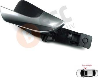 ESC Otomotiv EDP1117 Alfa Romeo Giulietta 940 için İç Kapı Açma Kolu Ön Sağ 156092165 Kapaklı