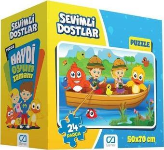 Ca Games Sevimli Dostlar Yer Puzzle CA5120