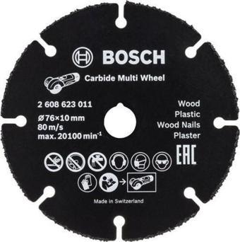 Bosch Carpide Multi Whell Çok Amaçlı Elmas Kesici Disk 76 mm (2608901196)