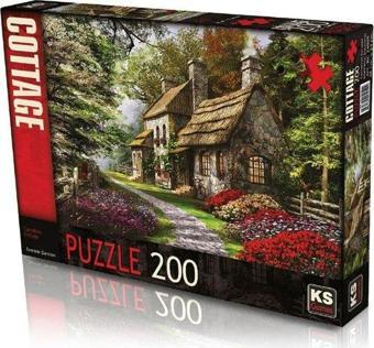Ks Games Carnation Cottage 200 Parça Puzzle 24009