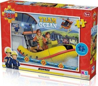 Ks Games Fireman Sam Puzzle 50 FRS 709