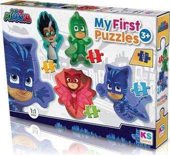 Pj Masks Ks Games My First Cut Out Puzzles 4in1 PJM 10304