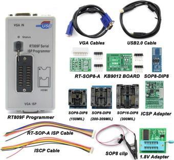 Rt809F Bios Makinası Universal Programlayıcı (11 Parça Adaptör İle) Gtip: 8543.70.90.00.19