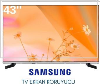 Technozi Samsung Uyumlu 43" inç 143 Ekran Tv Koruyucu Kırılmaz Paneli