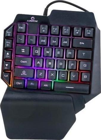 Tkz Lunatic Kb-L24 RGB Mekanik Hisli Mini Gaming Oyuncu Klavyesi