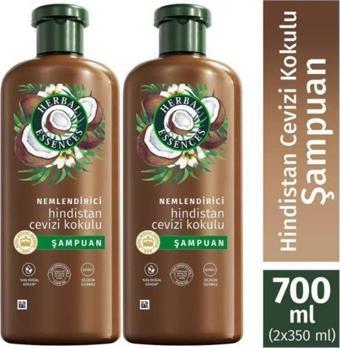 Herbal Essences Nemlendirici Hindistan Cevizi Kokulu Şampuan 350 ml x2