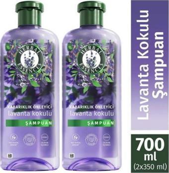 Herbal Essences Kabarlıklık Önleyici Lavanta Kokulu Şamp 350mlx2