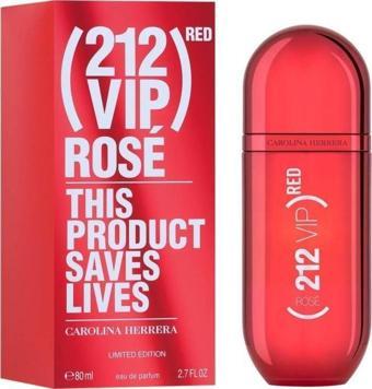 Carolina Herrera 212 VIP Rose Red EDP 80 ml Kadın Parfüm