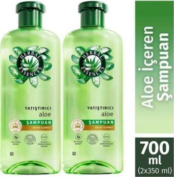 Herbal Essences Yatıştırıcı Aloe İçeren Şampuan 350 ml x2