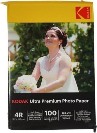 Kodak Photo Paper Ultra Premium 10x15 260gr (100 Adet)