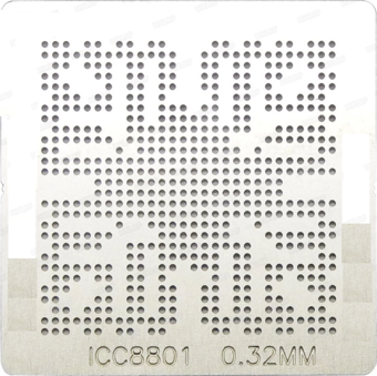 TCC8801 0.32MM BGA STENCİL KALIP