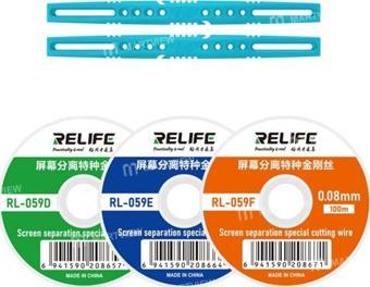 RELİFE RL-059 PLUS LCD EKRAN AYIRMA TELİ 5 İN 1 SET