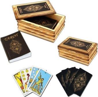 Star Tarot Oyun Kartı Ahşap Kutulu 1066683