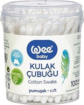 Wee Baby Kulak Temizleme Çubuğu 100'lü