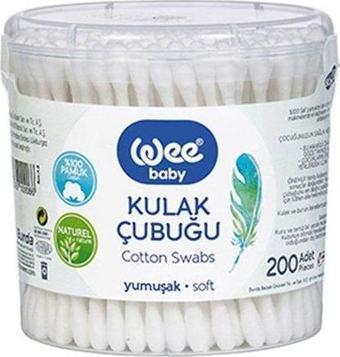 Wee Baby Kulak Temizleme Çubuğu 200'lü