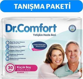 Dr.Comfort Yetişkin Bel Bantlı Hasta Bezi Small 30 Adet