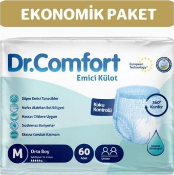 Dr.Comfort Yetişkin Emici Külot Medium 30'Lu 2 Paket 60 Adet