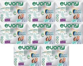 Evony Premium Hasta Bezi Yetişkin Bel Bantlı Tekstil Yüzey Extra Large- Ekstra Büyük Boy 240 Adet