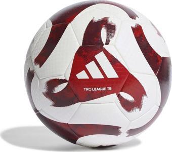 Adidas HZ1294 Tıro League Thermally Bonded Futbol Topu Beyaz-Kırmızı