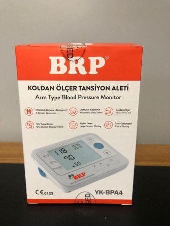 Brp Dijital Koldan Ölçer Dijital Tansiyon Aleti Yk-Bpa4 Kol Pilli